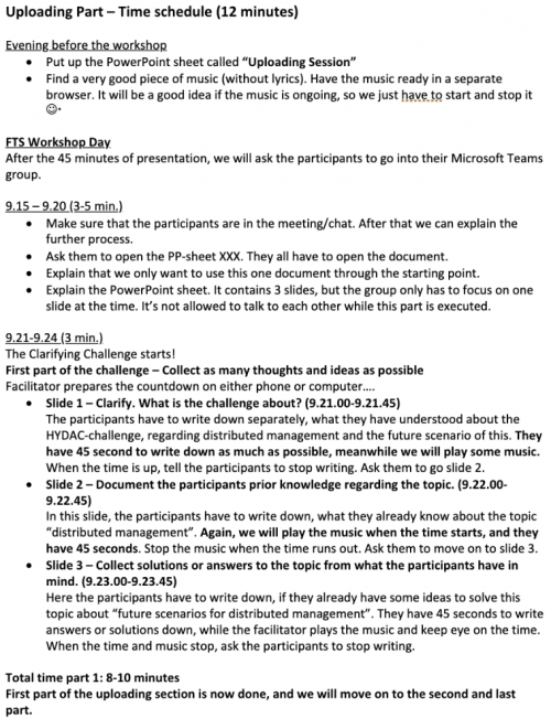 Facilitator instruction guide 1 Facilitator instruction guide 1
