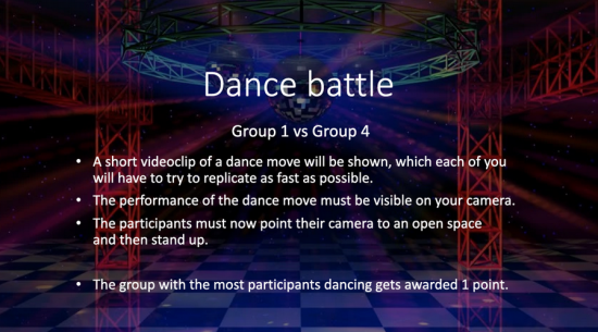 Dance Battle – Example 1 Dance Battle - Example 1