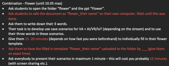 Flower - Instruction