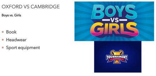 Oxford vs Cambridge Oxford vs Cambridge